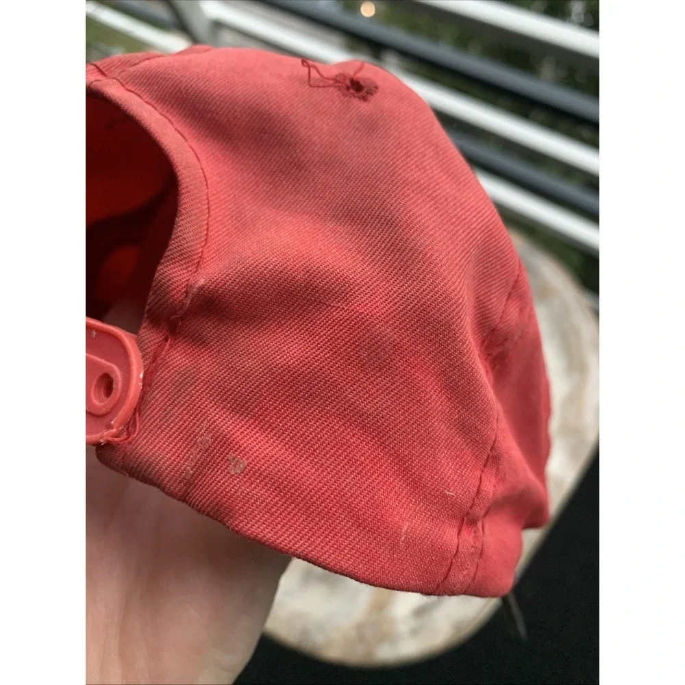 Set Of 2 Rare Vintage Chicago Bulls Hat Worn Hat With Defects NBA Basketball Hat